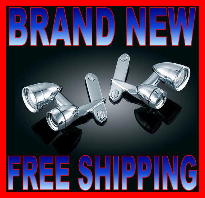 Kuryakyn driving lights harley touring electra street glide road king flht 5005