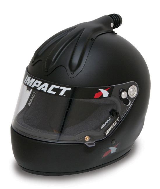 Impact racing 17699612 ss air helmet x-large flat black sa2010