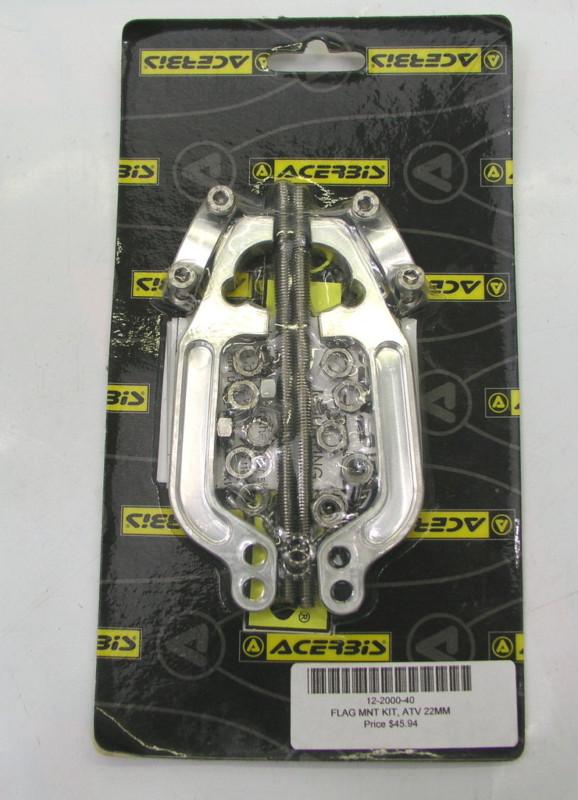 Acerbis flag hanguards mounting kit sport quad atv ktm450 trx450 ltr450 yfz450