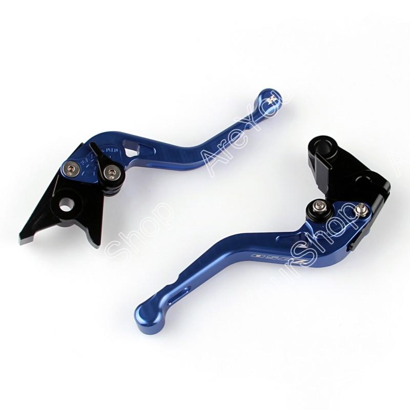 Racing brake clutch levers for kawasaki z750 2003-2006 blue