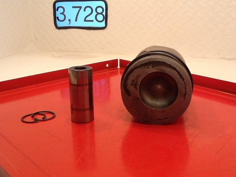 Deutz f3l912 engine piston and pin genuine oem quality used parts diesel power  