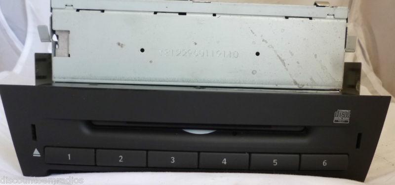 03-06 saab 9-3 radio 6 disc cd player 12771229 nb 