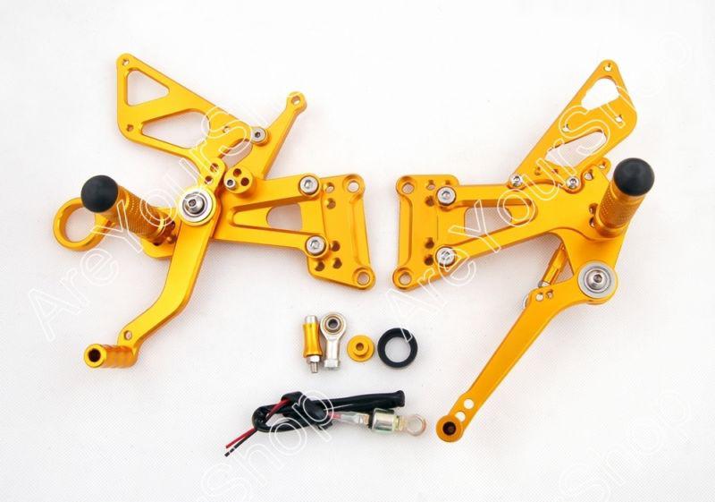 Rearset rear set bmw s1000rr s 1000 rr 2010-2011 gold