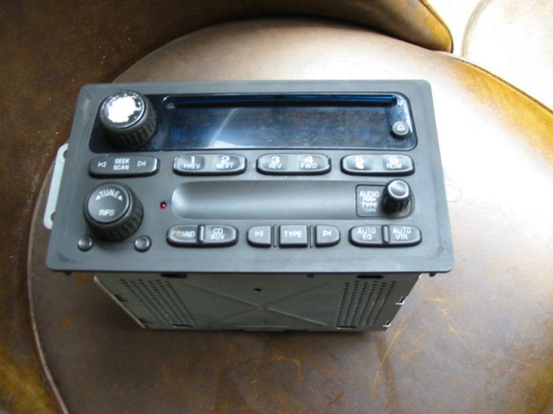 Gm factory radio 15295371