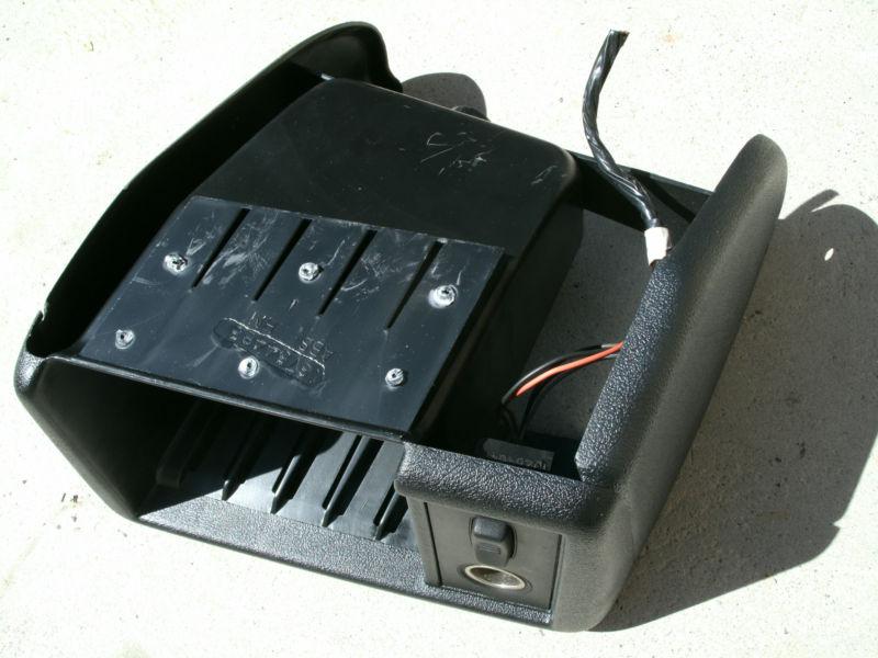 Sell 9396 CAMARO Z28 CENTER CONSOLE FLOOR UPPER STORAGE TRAY PANEL W