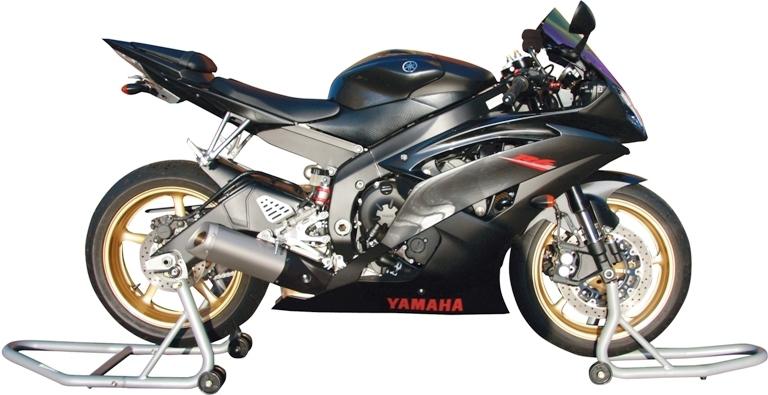 BikeTek Aluminum Silver Rear Stand w/ Aluminum Slider Spools Honda RS125 95 & Up, US $94.89, image 5