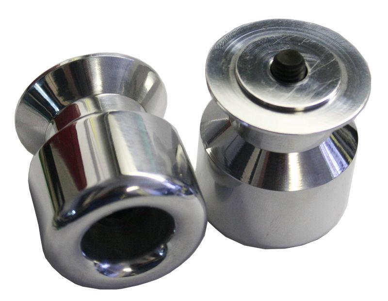 BikeTek Aluminum Silver Rear Stand w/ Aluminum Slider Spools Honda RS125 95 & Up, US $94.89, image 6