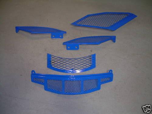 Yamaha blue grille inserts 97-04 vmax, sx and venture