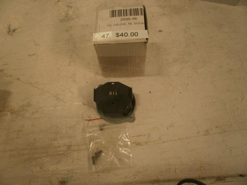 Midfifty f-100 oil gauge 1956 square