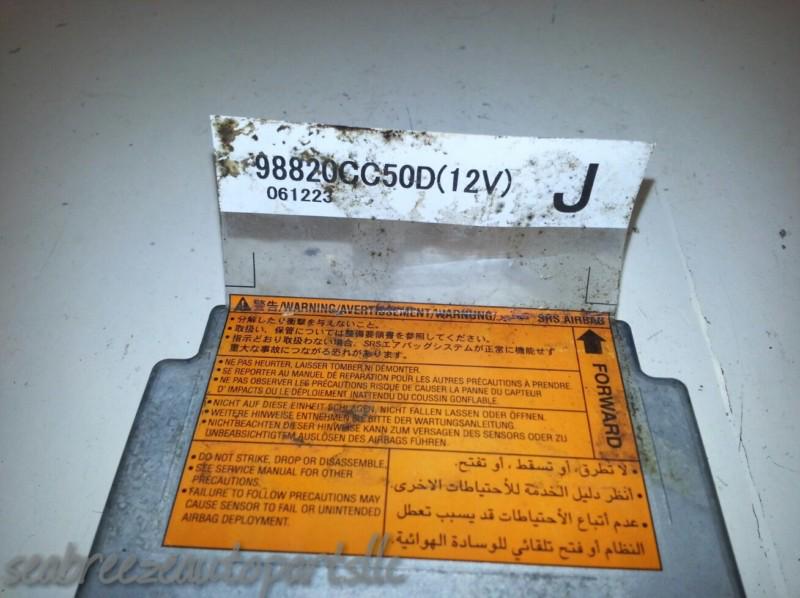 Sell 2007 07 NISSAN MURANO AIR BAG AIRBAG CONTROL MODULE UNIT SENSOR