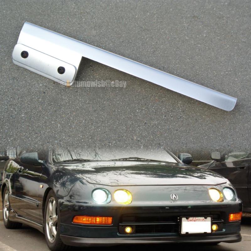 Sell UNIVERSAL FRONT BUMPER SILVER LICENSE PLATE RELOCATOR RELOCATION