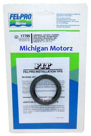 Fel-pro front timing cover "reverse rotation" seal ford v-8 - 17795