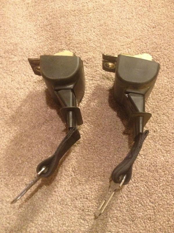 black rear lap style seat belts 1982-1988 third gen camaro