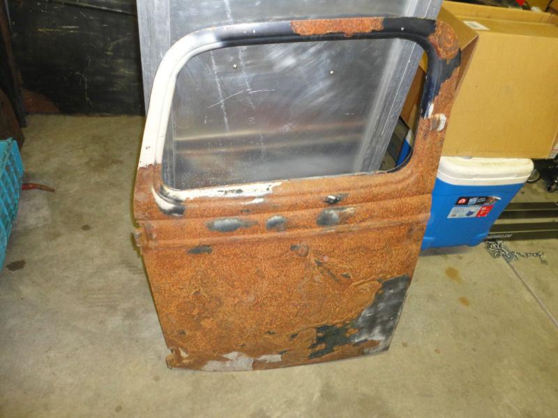 1935 ford pickup driver's side door, 1/2 ton, orig., also fits 1936, restore, 