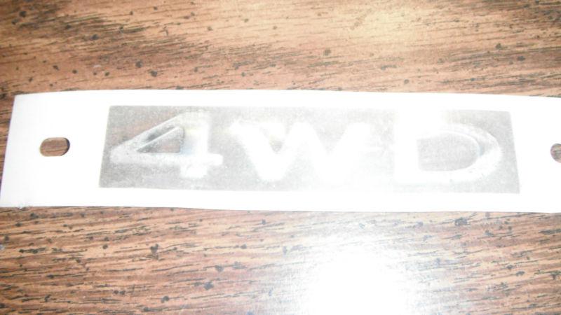 OEM 2011 - 2013 FORD EXPLORER 4WD FENDER EMBLEM , US $4.99, image 2