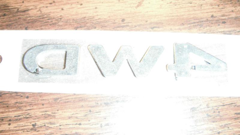 OEM 2011 - 2013 FORD EXPLORER 4WD FENDER EMBLEM , US $4.99, image 3