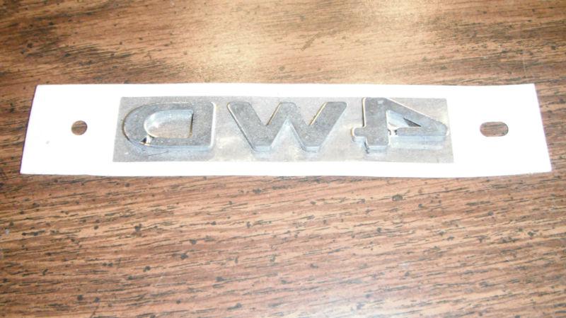 OEM 2011 - 2013 FORD EXPLORER 4WD FENDER EMBLEM , US $4.99, image 4