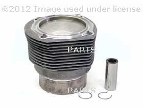 Porsche 911 piston and cylinder (2.4 liter, 84.0 mm, 8.5:1 compression, nikasil)