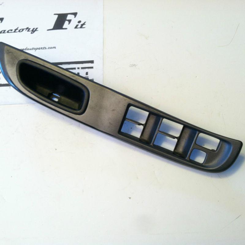 2000-2003 nissan maxima master window switch trim ( gray ) 