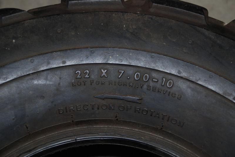 Purchase 2 Bandit A/T Pure Sports ATV quad tires 22x710 in Sullivan