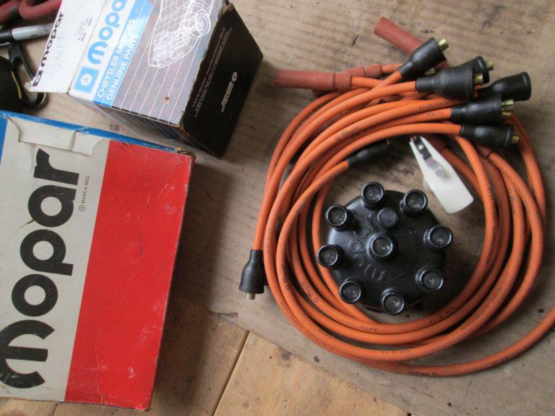 Purchase MOPAR Spark Plug Wire Set & Distributor Cap / Rotor 318 340