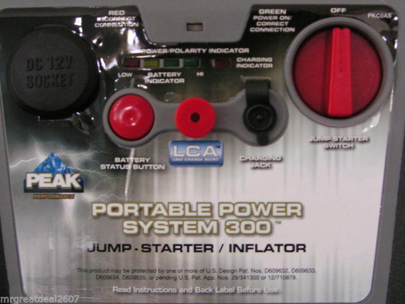 PEAK Power Station 600, Jump-Starter, Cordless DC Power, Tire Inflator, 300 AMP, US $40.00, image 5