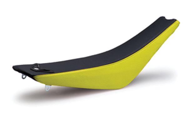 One industries technogrip seat cover black yellow for suzuki rm-z250 rm-z450