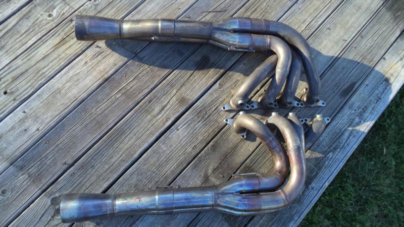 Toyota nascar stainless steel headers arca busch scca like new fuel injection
