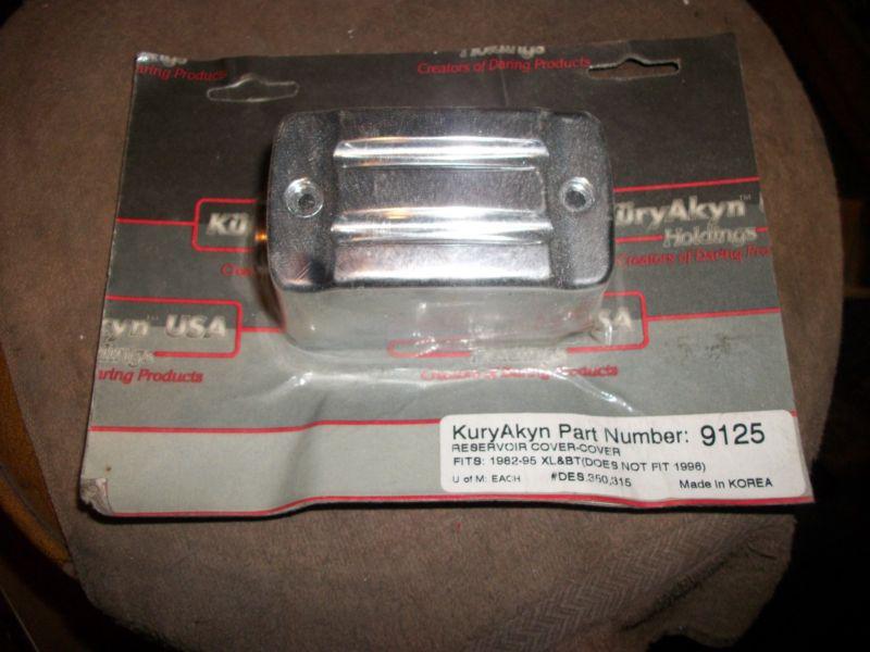  harley bobber chopper evo shovelhead kuryakyn master cylinder cover xl big twin