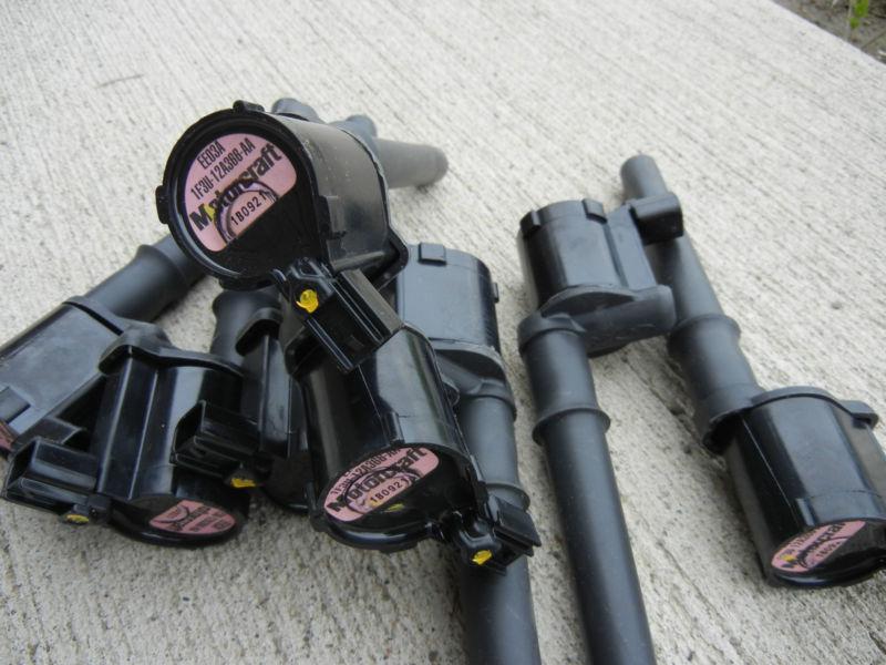 Motorcraft 8 coil packs 1f3u-12a366-aa  18,000 miles