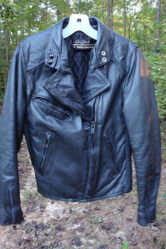Vintage harley davidson hein gericke leather motorcycle jacket sz 36