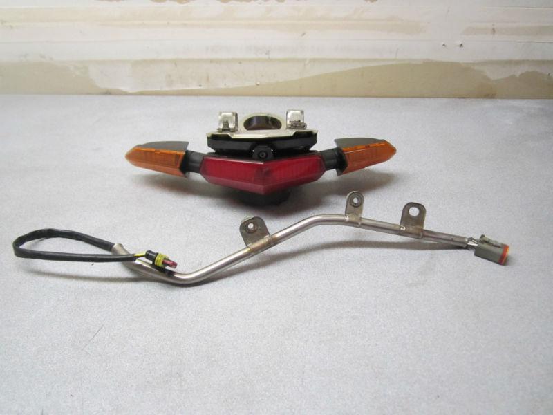 Ducati 749 rear taillight with blinkers and harness oem