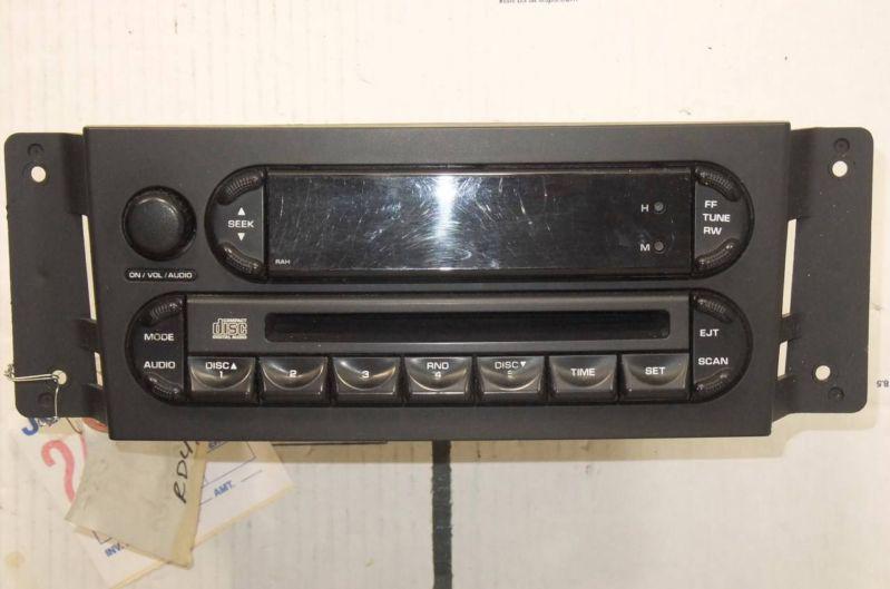 Purchase RADIO AMFMSTEREO CD+CASSETTE 2004 2005 2006 CHRYSLER