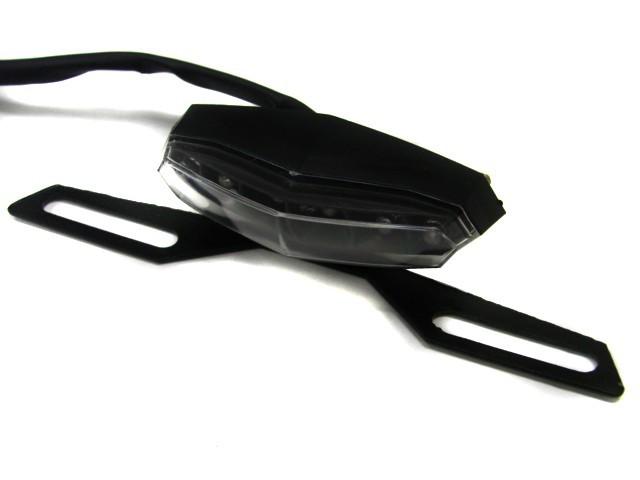 LED Tail Light License Plate Holder Bracket For Yamaha Dual Sport ATV Motorcycle, US $14.95, image 7