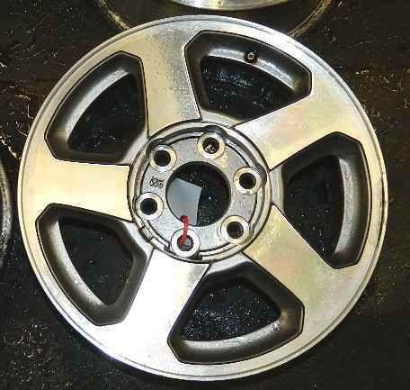 02 03 04 05 06 trailblazer 16" alloy wheel rim oem lkq