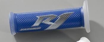 Gytr genuine yamaha grips with r1 logo blue yzf-r1 98-05 06 07 08 09 10 11 12 13