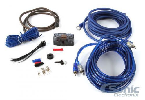 The installbay ak8 complete 8 awg gauge amplifier/amp installation wiring kit