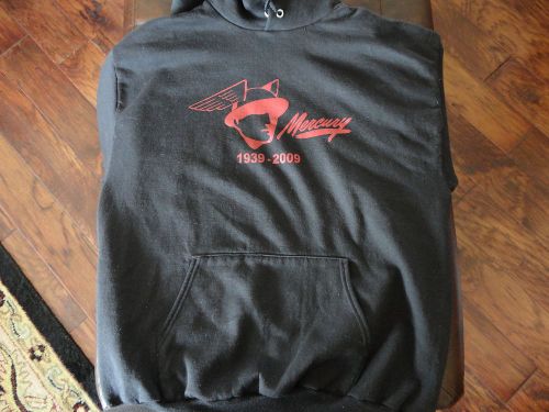 Hoody sweat shirt mercury vintage classic original 1950's art work 1949 1970