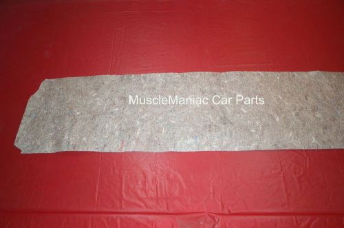 Markets best 1968-1972 chevelle 69-70 grand prix package tray insulation 68-72
