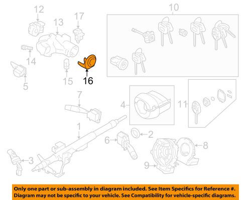 Subaru oem 2015 wrx anti-theft-ignition immobilizer module 88216fj100