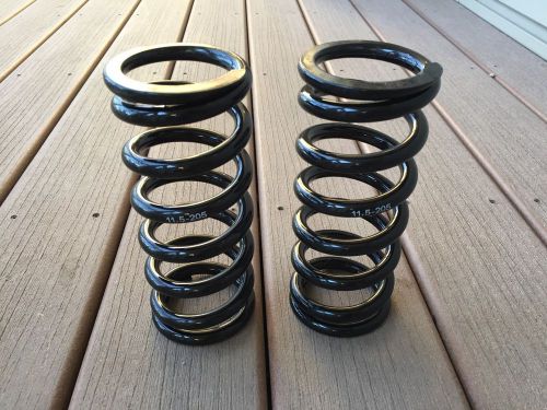 Coilover springs 7.5k / 420lb rate 205mm / 8" length 65mm / 2.5" id (pair)