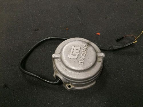 2001 01 tm racing 250 en 2t enduro ignition generator magneto alternator  cover
