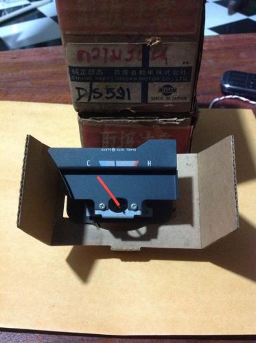 Datsun 410 411 520 521 ass"y-gauge temperature thermo-meter genuine nos japan