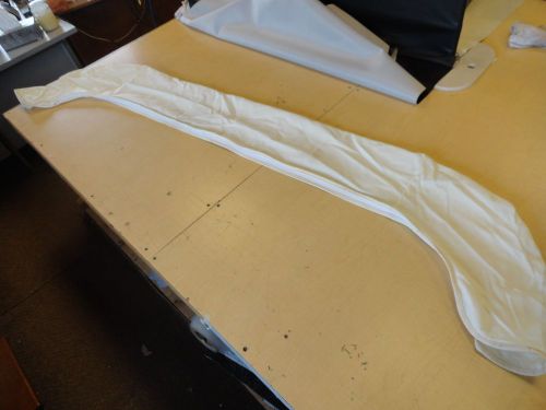 Mastercraft bimini boot mc92240-h off white with zipper 83" x 10" marine boat