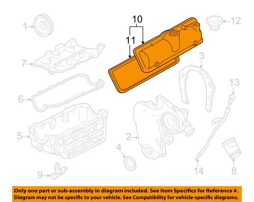 Gm oem-engine valve cover 12576712