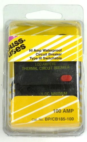 Cb100mr  install_bay circuit breaker (100 amp; manual reset), waterproof