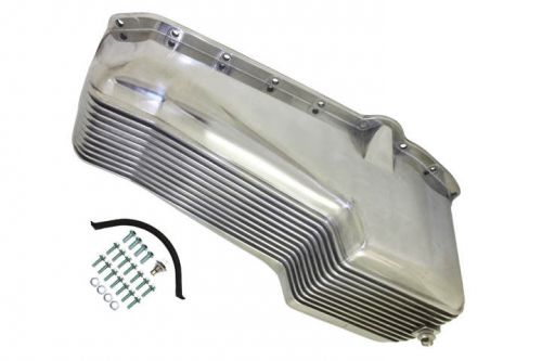 1958-79 chevy small block 262-267-283-305-327-350-400 aluminum oil pan chevrolet