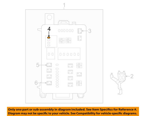 Chrysler oem fuse relay-mini fuse 68137031aa