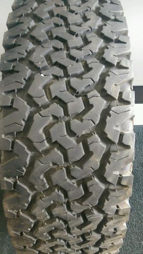 1 used  lt285/75r16 bfgoodrich ko 13/32nds of tread.