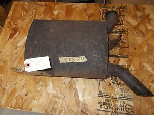 Vintage arctic cat snowmobile exhaust pipe muffler 0112-535 1978 eltigre 6000